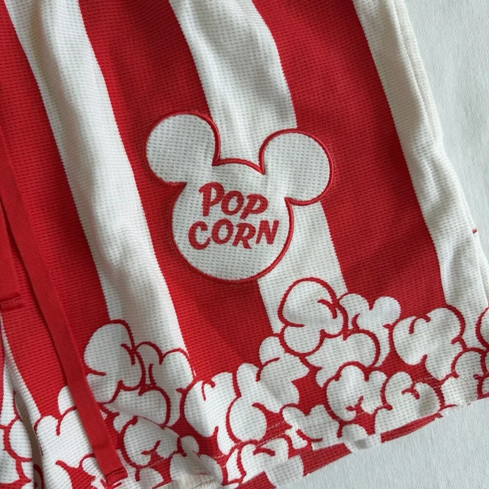 Disney Parks Popcorn Bucket Sleep Shorts Size MEDIUM - Picture 3 of 6
